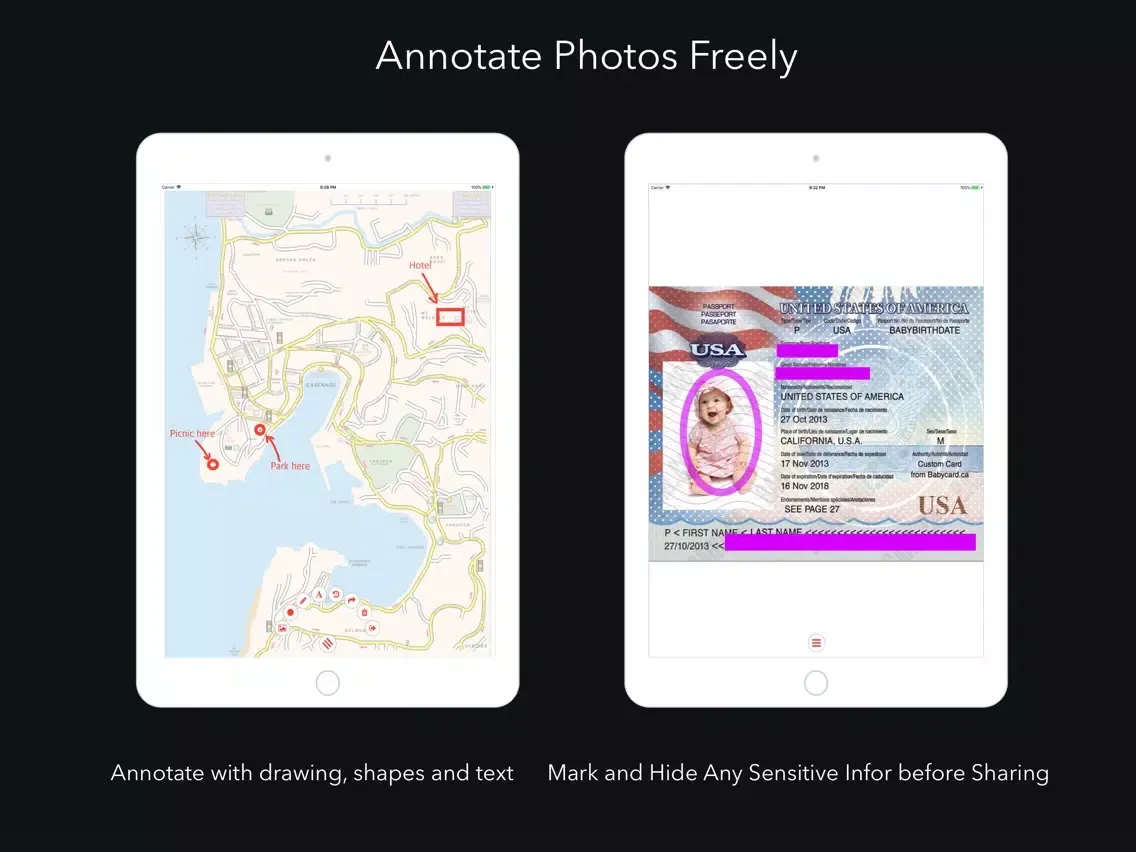 Скриншоты MarkPhoto - Annotate Photos iPad 