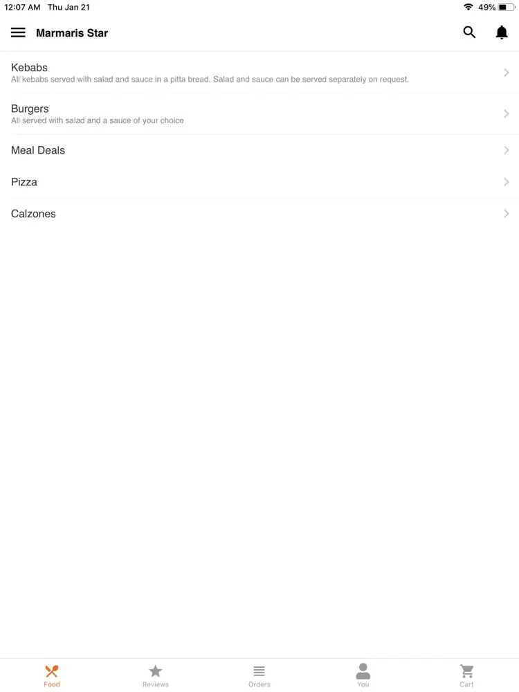 Marmaris Star iPad 應用截圖