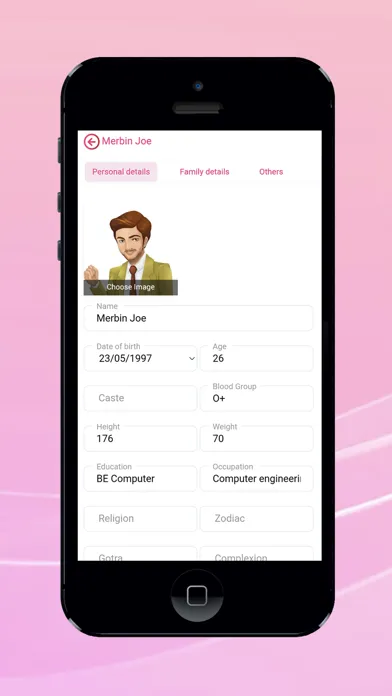 Marriage biodata profile maker 스크린샷