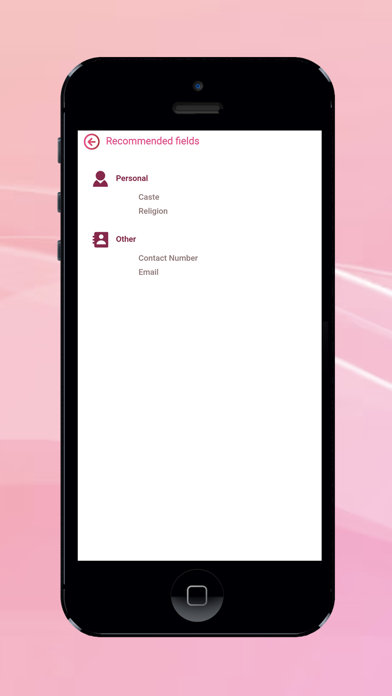 Tangkapan layar Marriage biodata profile maker