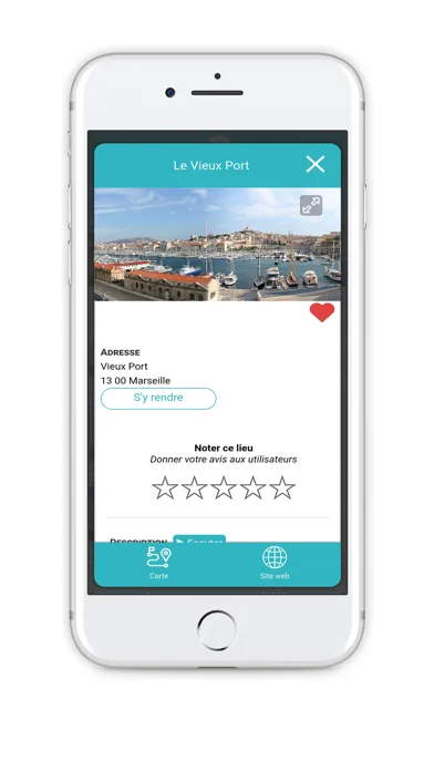 Tangkapan skrin Marseille Travel Guide