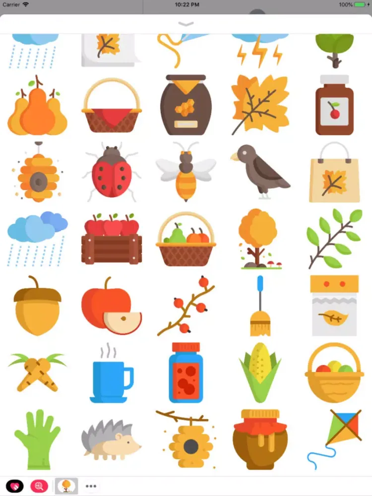 Autumn Pack iPad  スクリーンショット