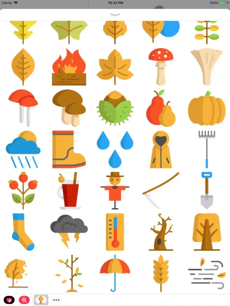 Autumn Pack iPad  スクリーンショット