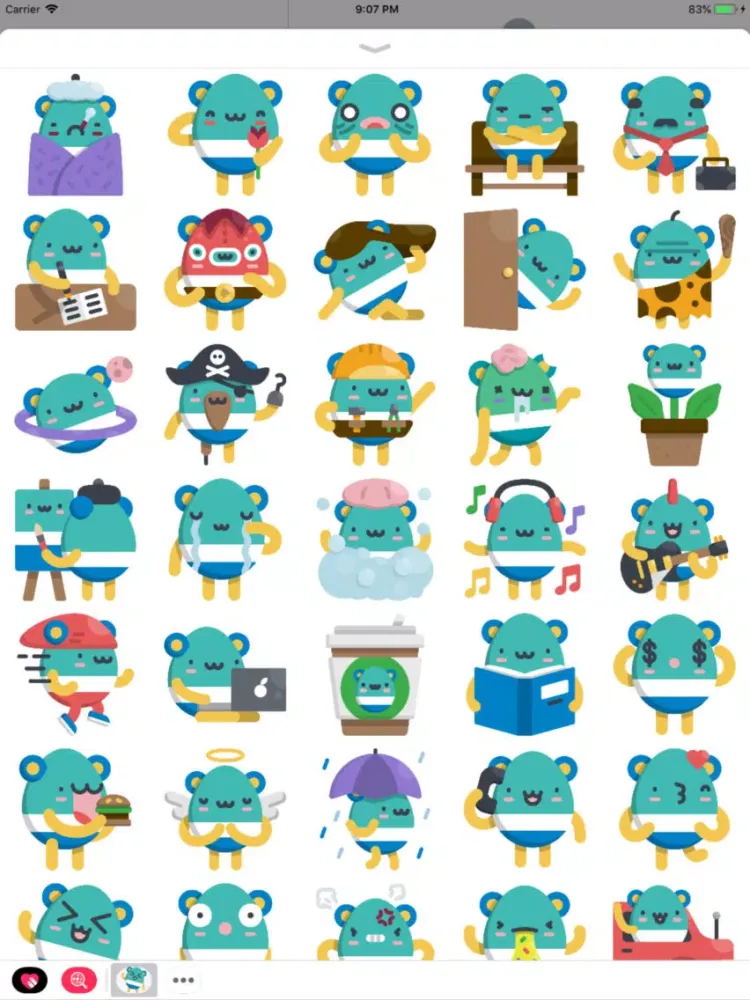 EggMojis iPad  سکرین شاٹس