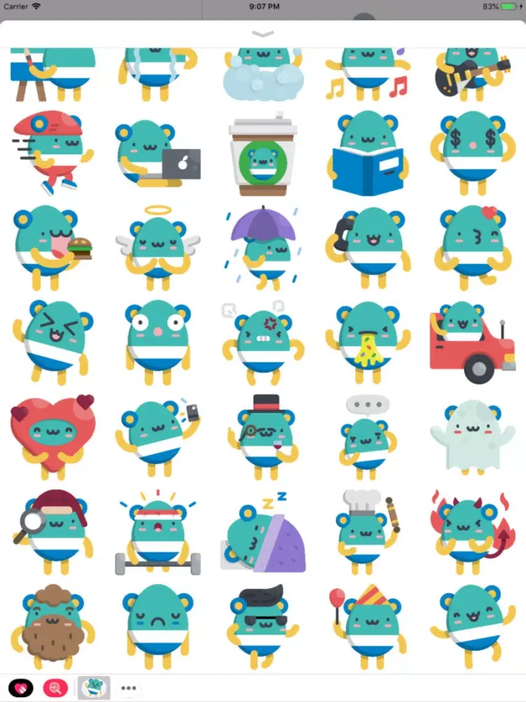 EggMojis iPad  سکرین شاٹس