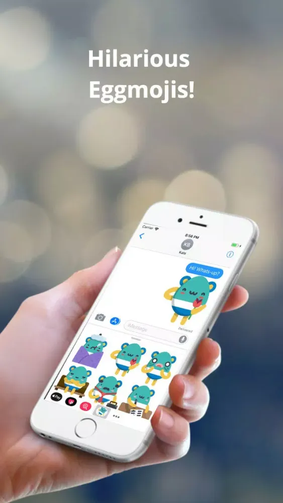 EggMojis سکرین شاٹس