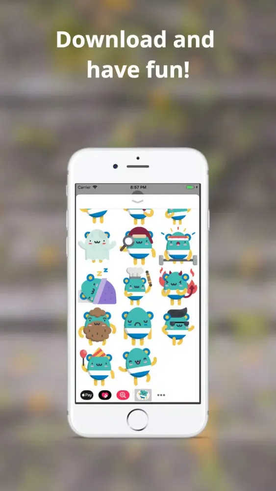EggMojis سکرین شاٹس