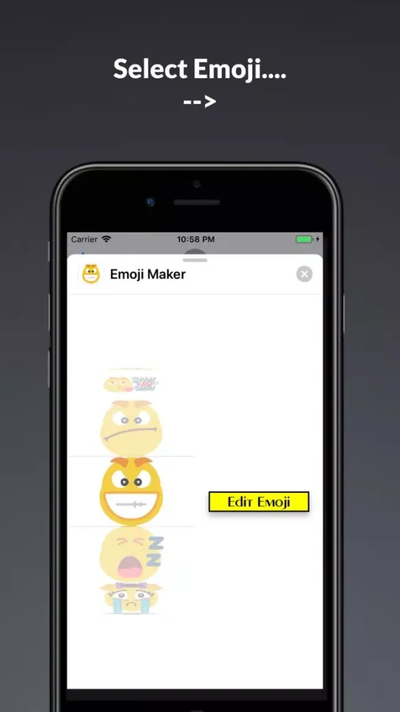 Captures d'écran de Create 2300 different Emojis!