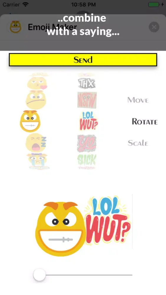 Captures d'écran de Create 2300 different Emojis!