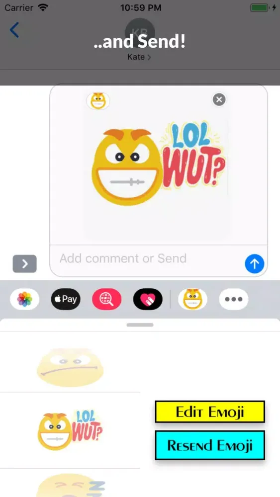 Captures d'écran de Create 2300 different Emojis!