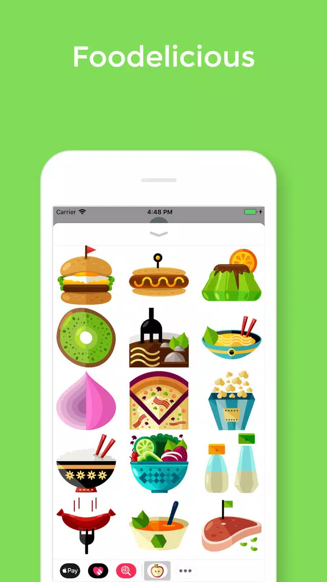 Fruit and Food Stickers Screenshots