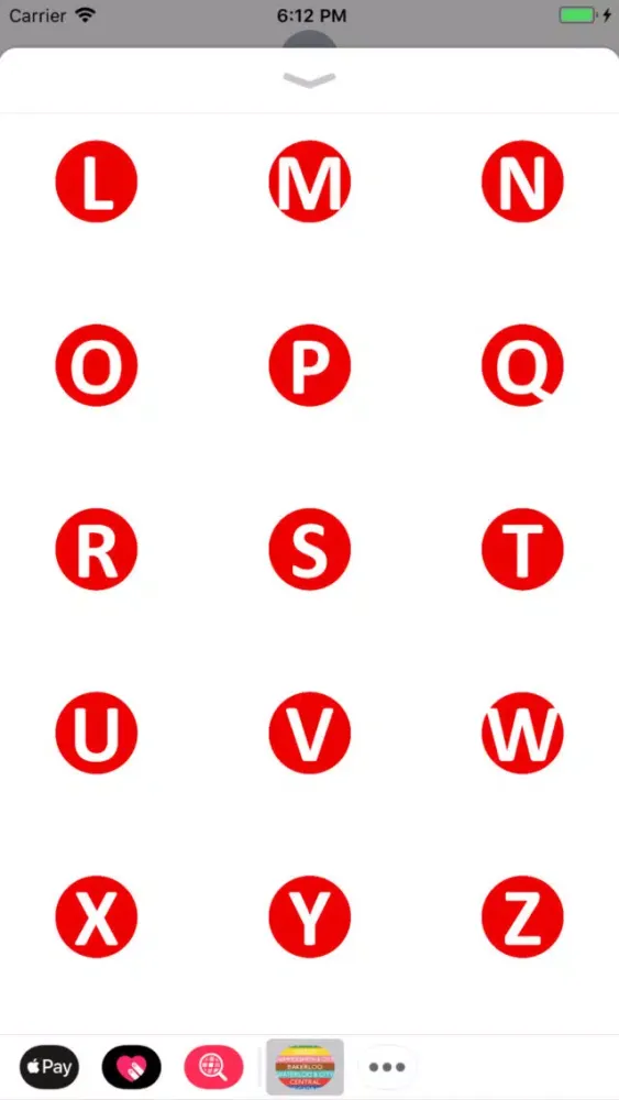 Captures d'écran de LDN Underground Stickers
