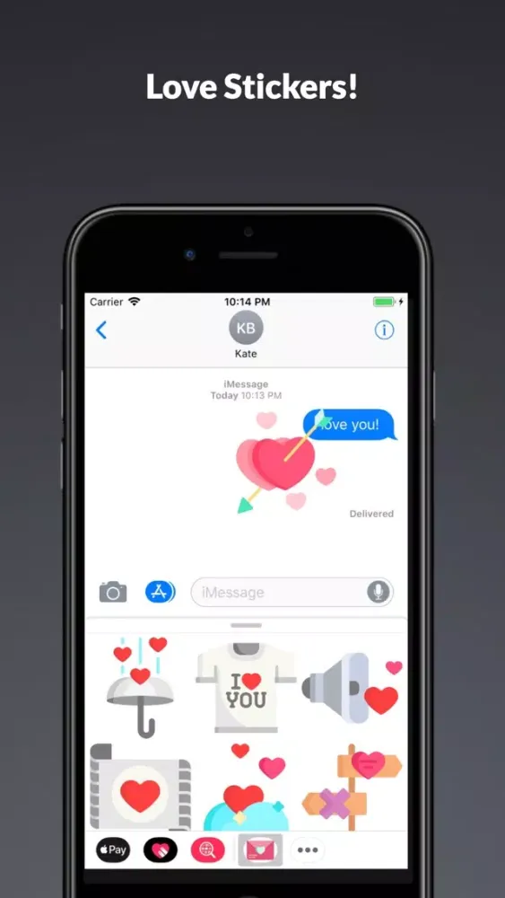 Love for iMessage! Screenshots