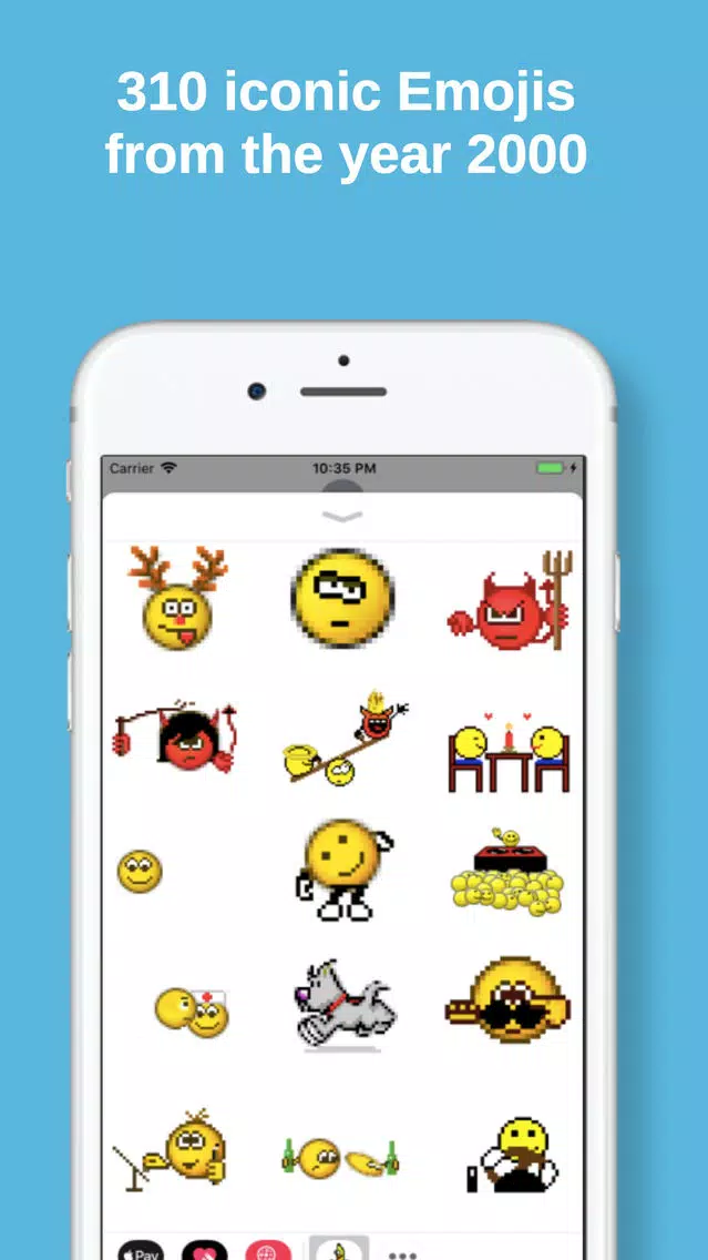 Retro Smileys Sticker Pack Screenshots