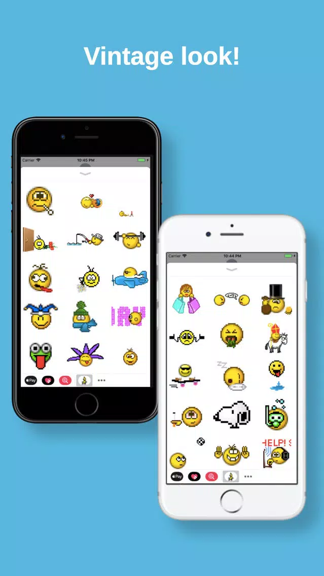 Retro Smileys Sticker Pack Screenshots