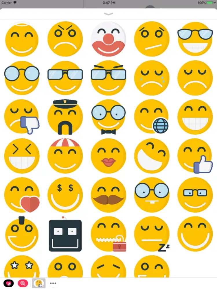Zrzuty ekranu Smileys for iPhone! iPad 