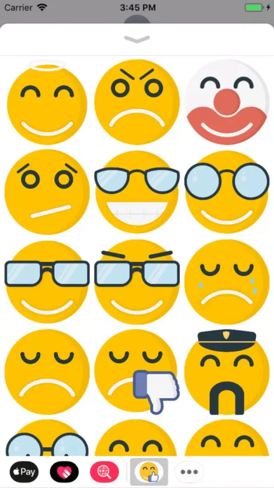 Zrzuty ekranu Smileys for iPhone!
