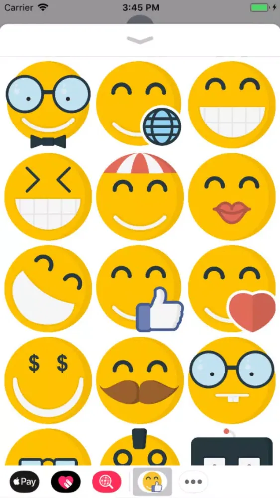 Zrzuty ekranu Smileys for iPhone!