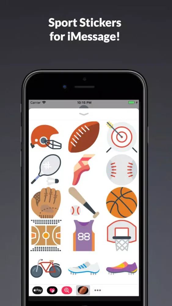 Ảnh chụp màn hình của Sports Emojis