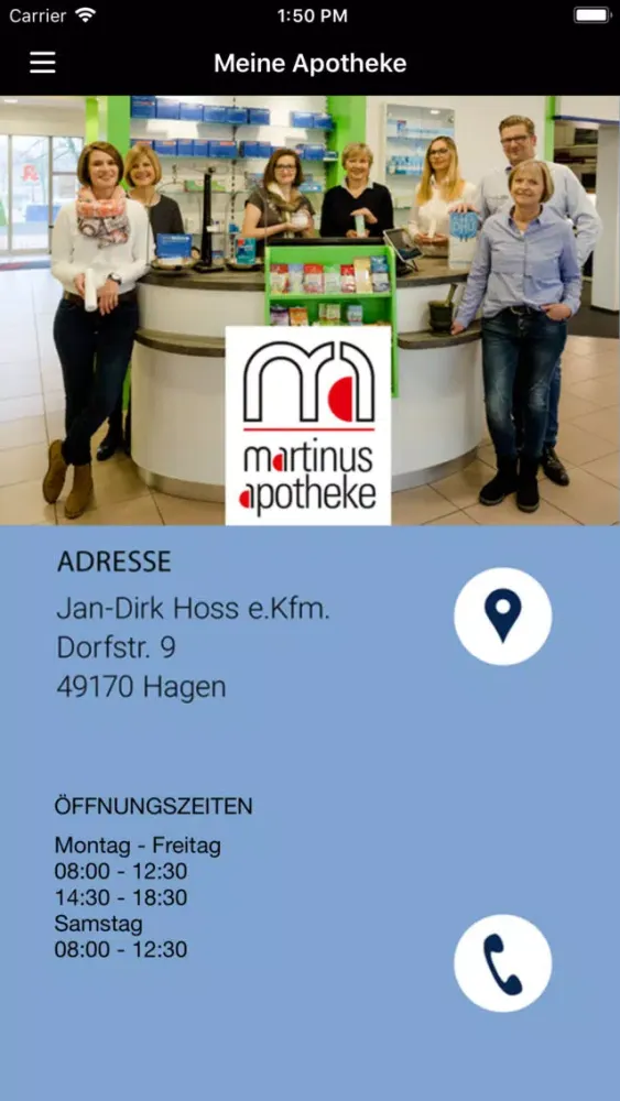 Martinus-Apotheke - J.D. Hoss应用截图