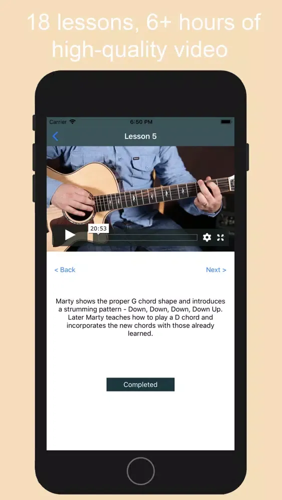 Captures d'écran de Beginner Acoustic Guitar