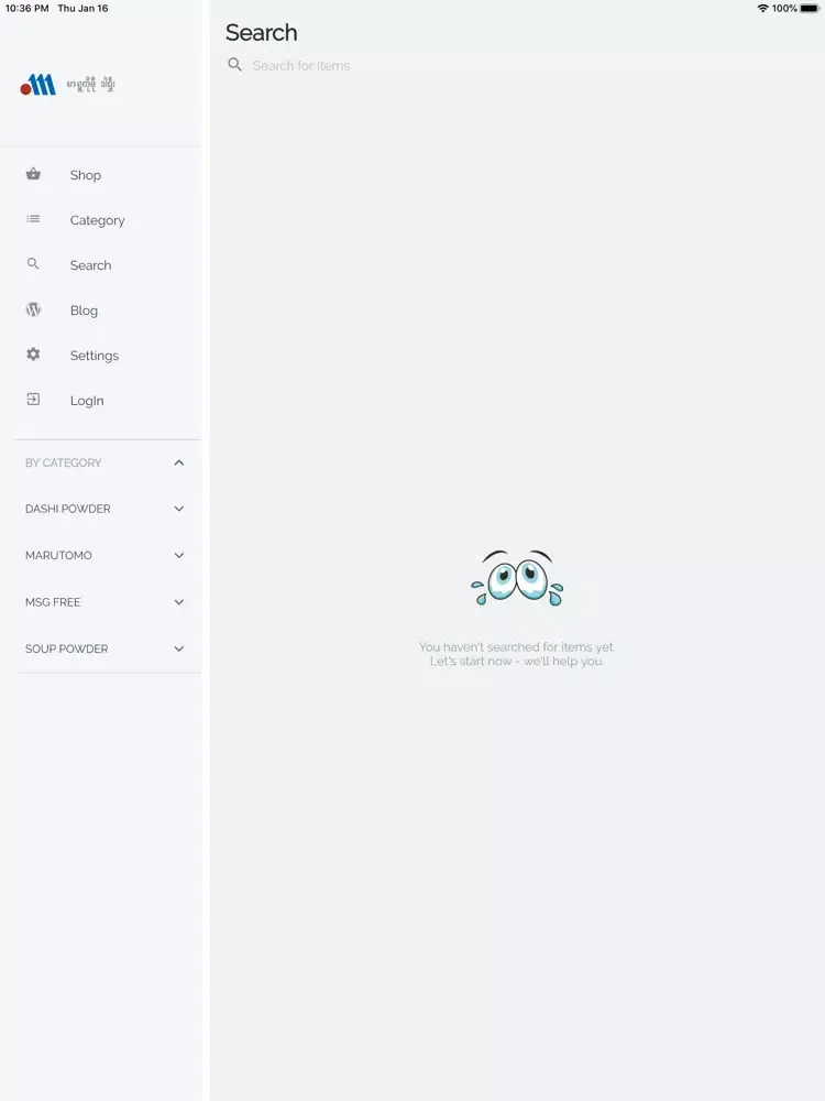 Marutomo iPad 应用截图