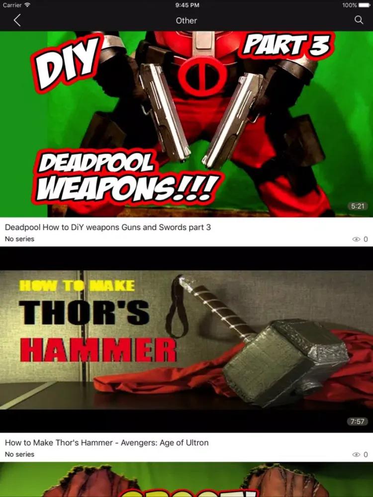 Скриншоты Academy:About Marvel comics iPad 