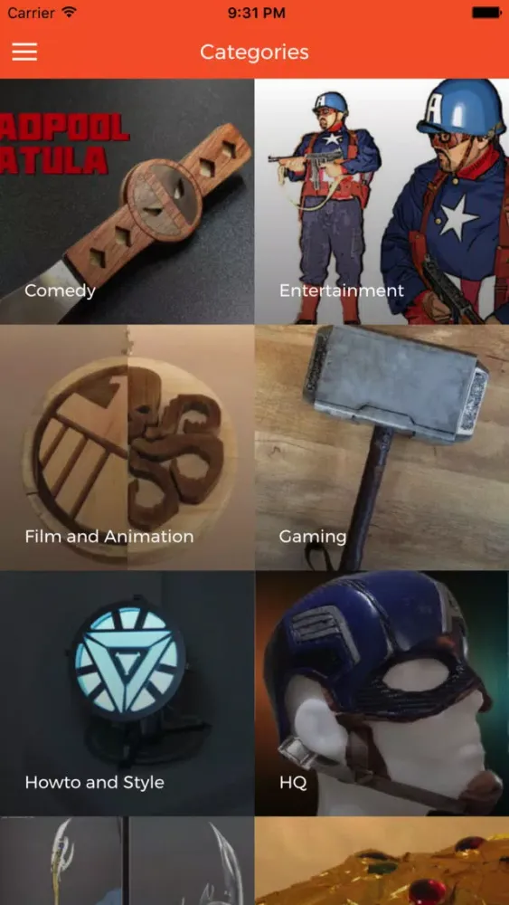 Скриншоты Academy:About Marvel comics