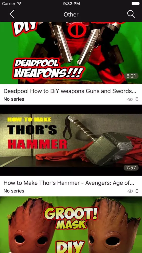 Скриншоты Academy:About Marvel comics