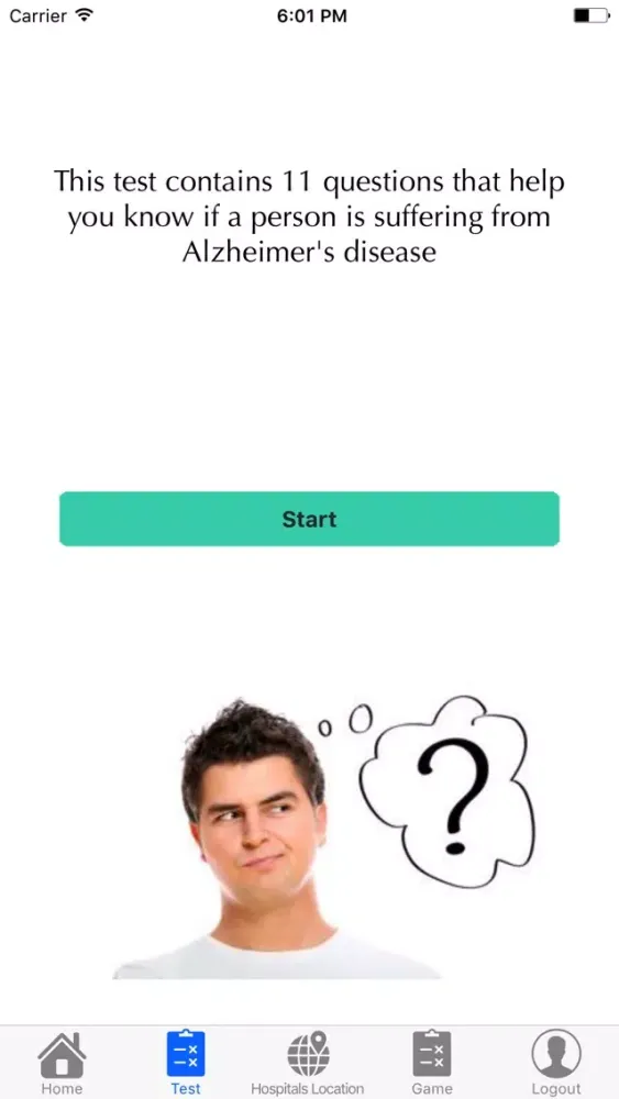 Tangkapan skrin Brain Health