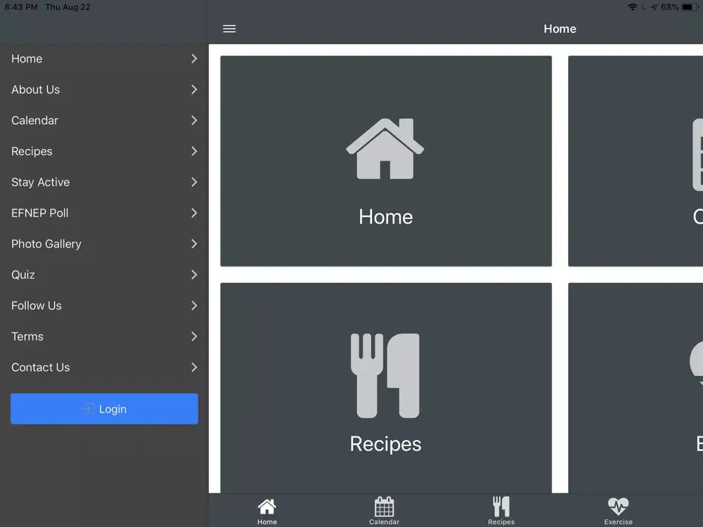 Capturas de tela do UMD Extension iPad 