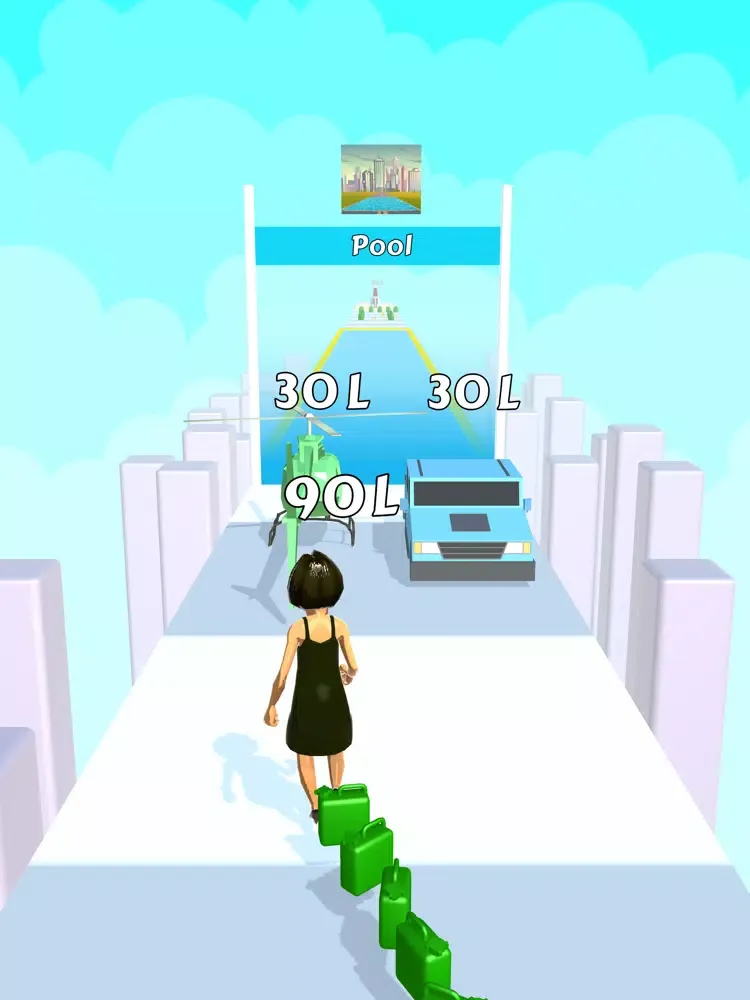 Epic Fuel Rush 3D iPad 應用截圖