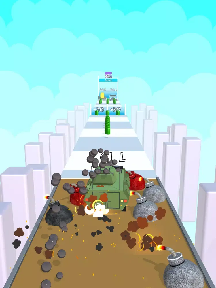 Epic Fuel Rush 3D iPad 應用截圖