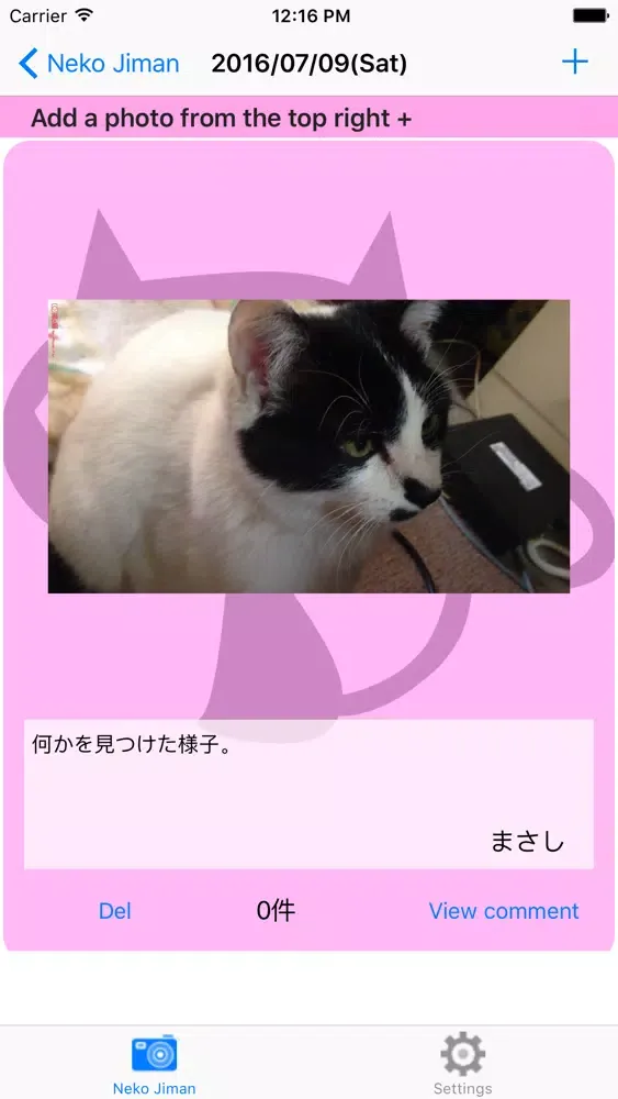 Tangkapan skrin Cat Photos