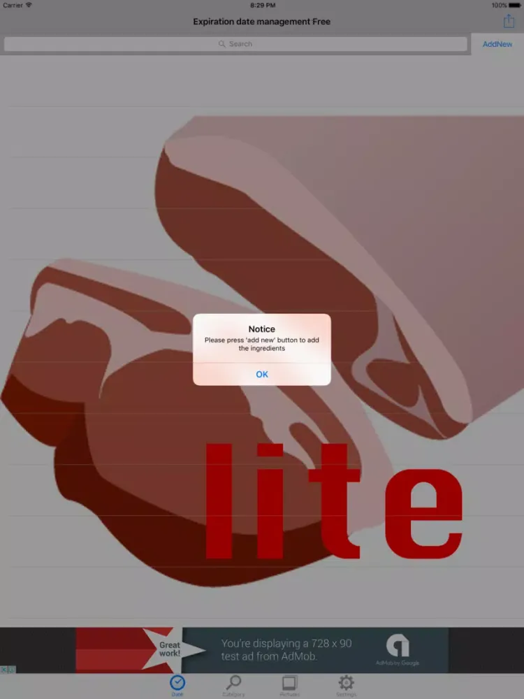 تصاویر Expiration date management Fr iPad 