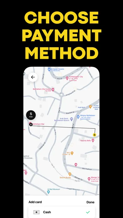 Capturas de pantalla de Mashaweer: Taxi Bethlehem