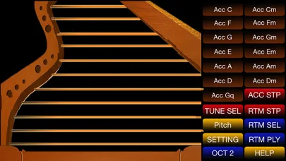 Oriental Arabic Harp Free سکرین شاٹس