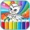 How to color Pj with mask ( painting games Pj )