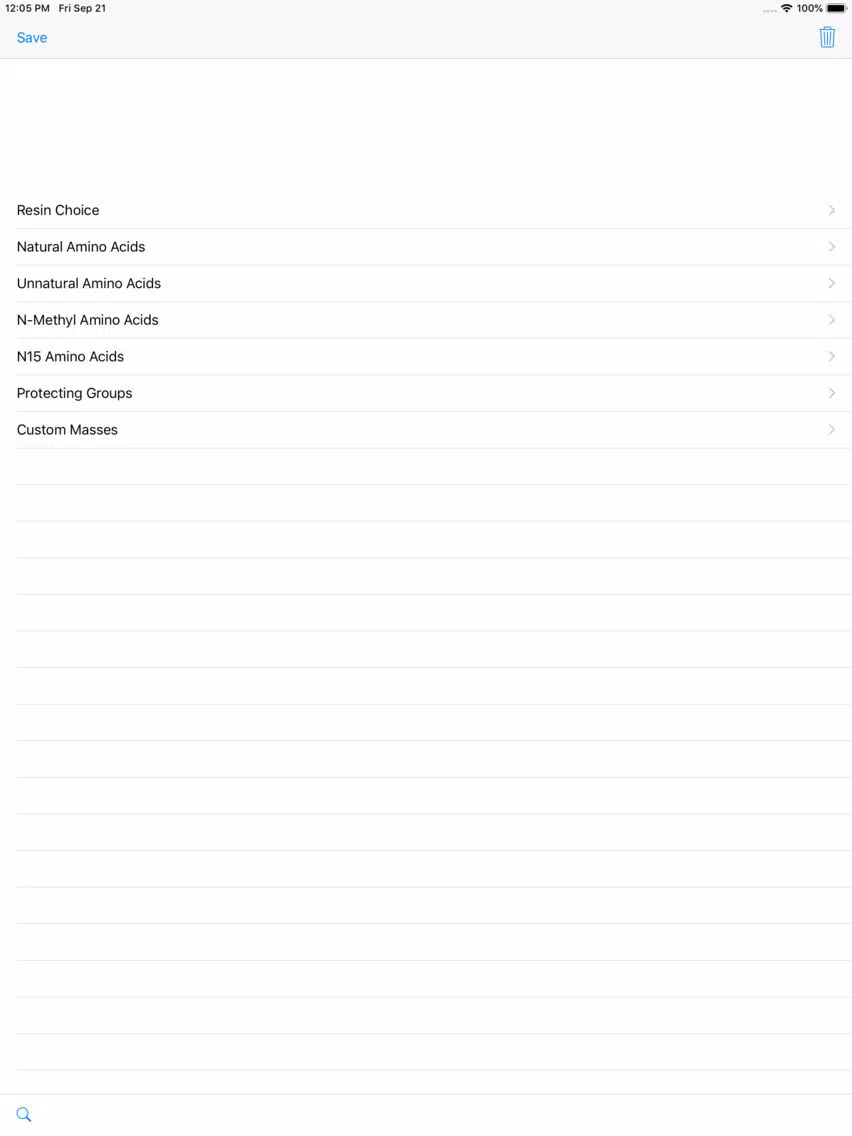 Peptide Ion Calculator iPad 应用截图