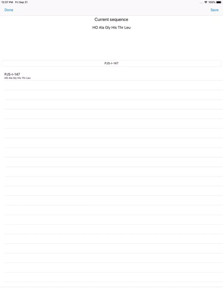 Peptide Ion Calculator iPad 應用截圖