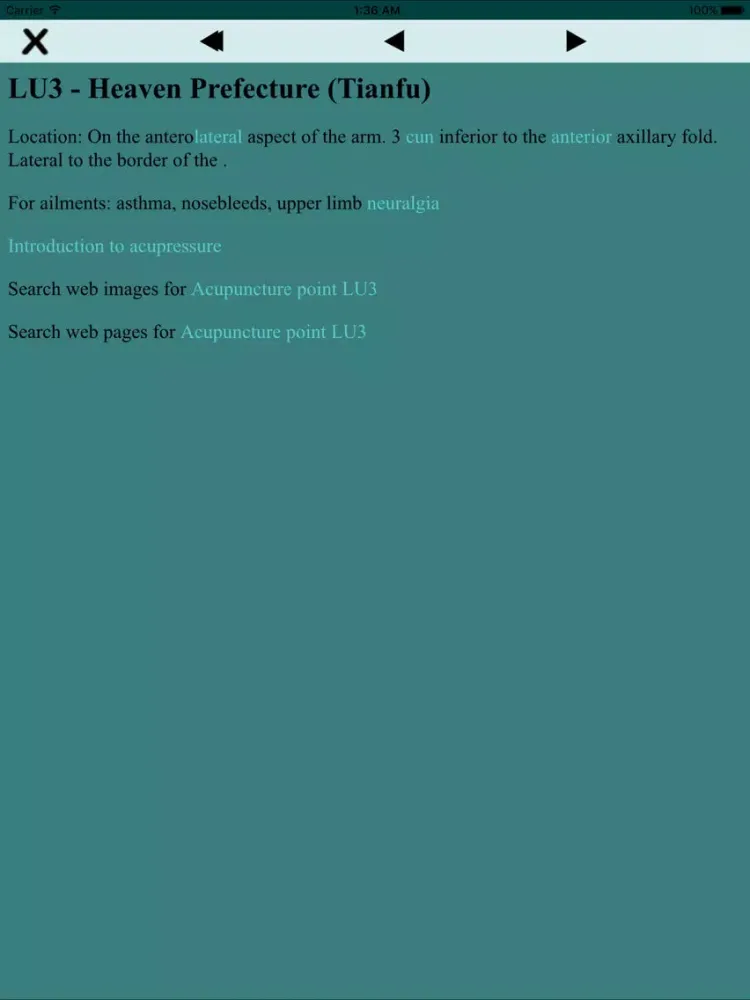 Zrzuty ekranu Massage Map 3D X-Ray iPad 