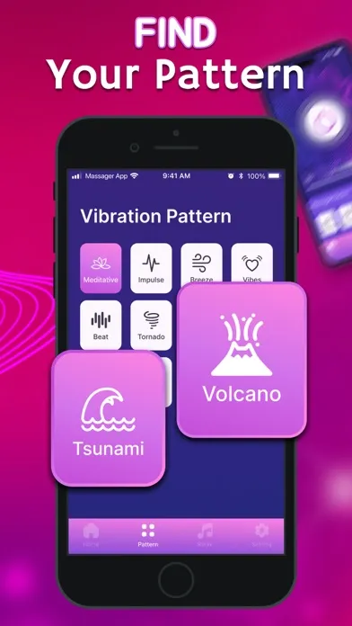 Captures d'écran de Strong Vibrator - Massager App