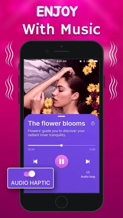 Captures d'écran de Strong Vibrator - Massager App