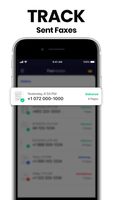 FAX Master - FAX from iPhone應用截圖