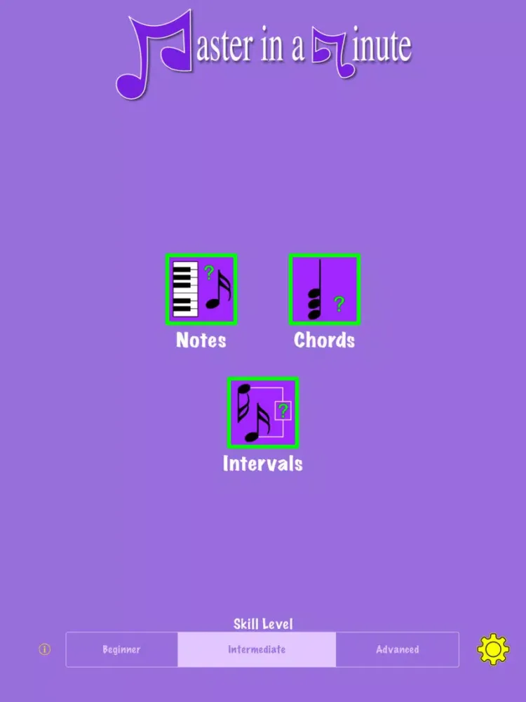 تصاویر Master in a Minute - Music note trainer. iPad 