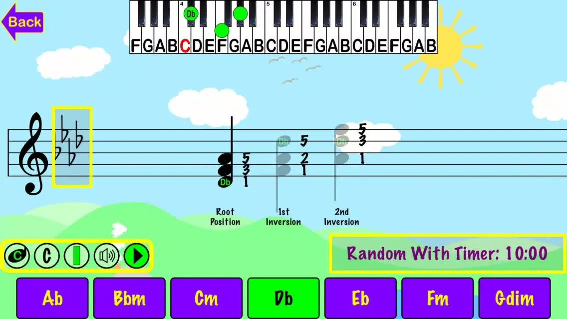 تصاویر Master in a Minute - Music note trainer.