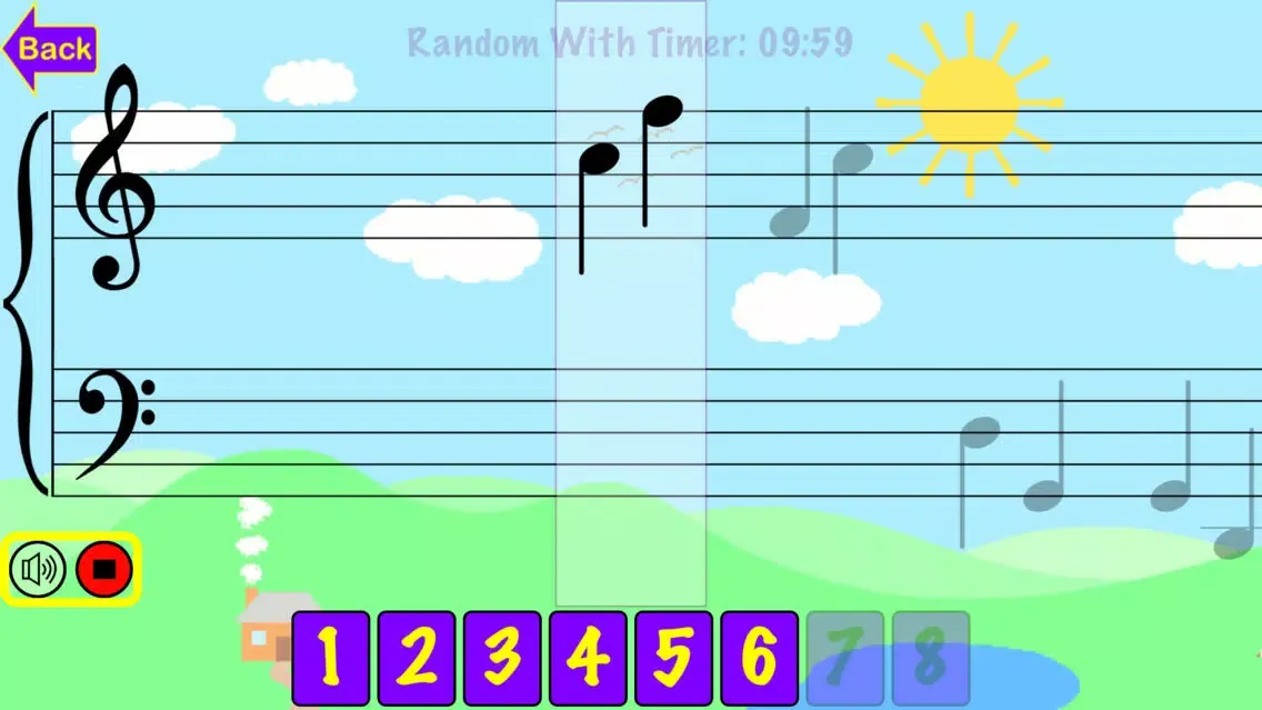 تصاویر Master in a Minute - Music note trainer.
