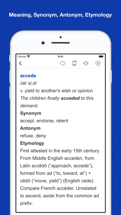 Flashcards for GRE vocabulary سکرین شاٹس