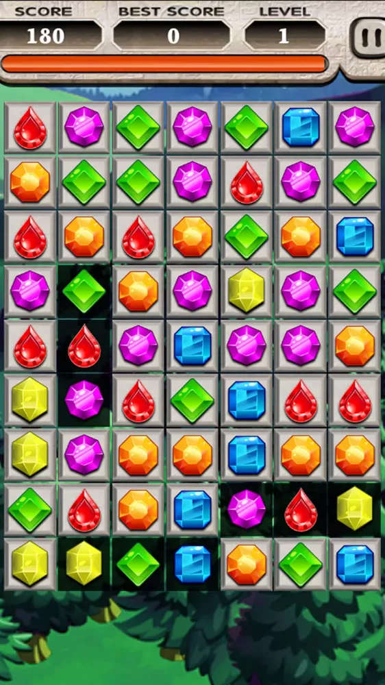 Match 3 Jewel Island स्क्रीनशॉट