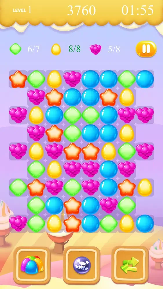 Sweetmania match3 offline game Screenshots